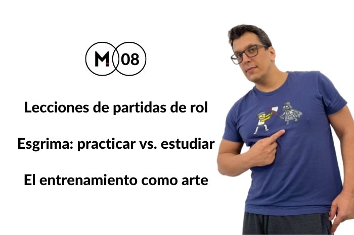 Motion Podcast 9 - Robert Usach Doctor Knowmad - Entrenamiento, juegos de rol, artes marciales y esgrima
